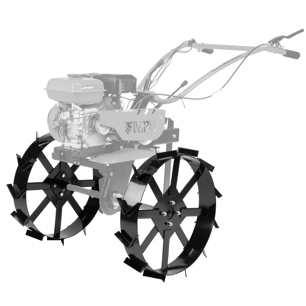 Грунтозацепы 600/130 мм, посадка круг 30 мм, комплект 2 шт Denzel
