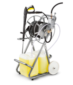 Тележка для канистр с чистящими средствами