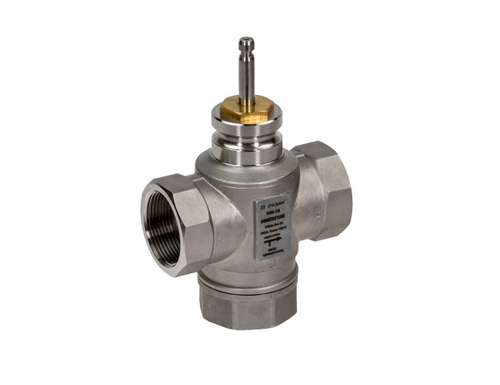 Ридан 065Z0218R — Клапан регулирующий с внутренней резьбой VRB-3R PN25, DN32, Kvs 12 м³/ч, трехходовой, седельный, нержавеющая сталь