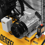 Компрессор воздушный рем. привод BCV 4000-T/100, 4,0 кВт, 100 литров, 690 л/мин Denzel