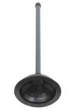 Вантуз КРОКОЧИСТ для удаления засоров усиленный, чаша 16 см., пластиковая ручка 50 см.