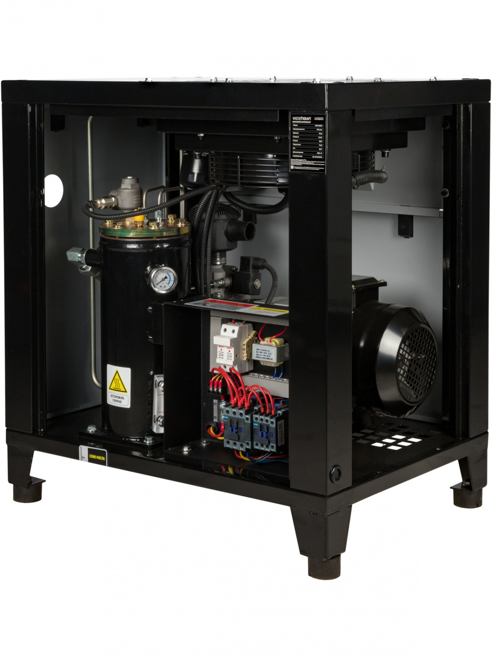 WDK-SG5510 Компрессор винтовой, 650л/мин, 10 бар, 5.5 кВт, 380В