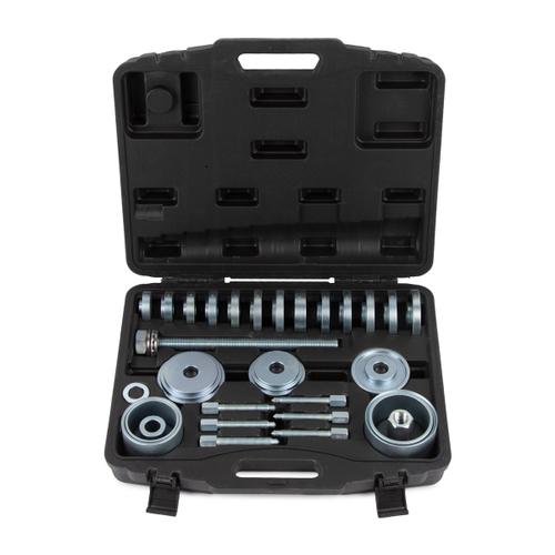 WDK-214550 Инструмент для снятия подшипника ступицы колеса, 31 предмет