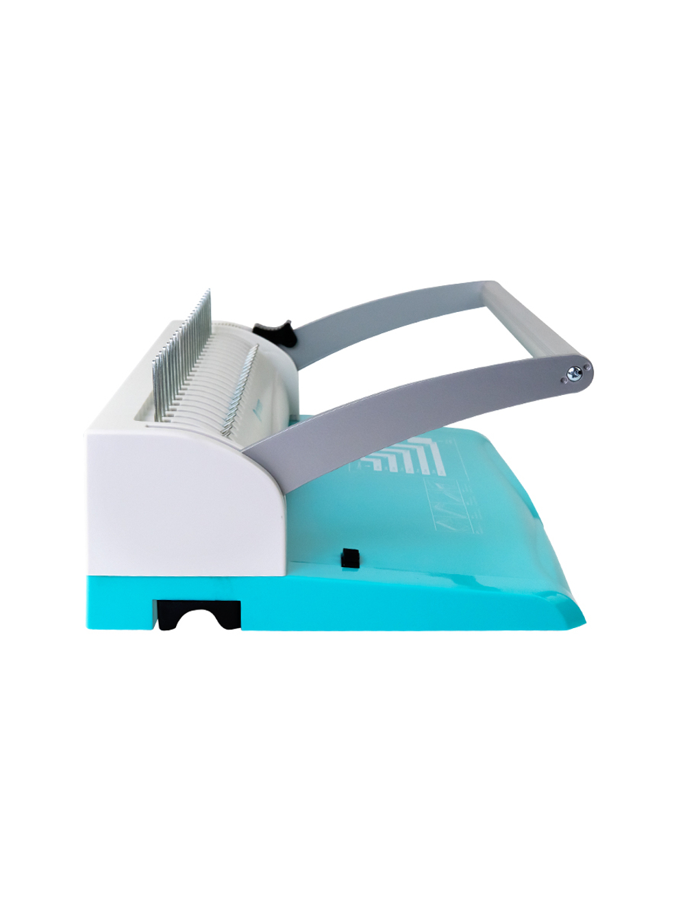 Переплетчик ГЕЛЕОС БП-9+ бирюзово-белый от ГЕЛЕОС