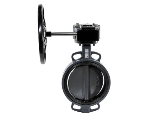 Ридан 082X4907R — Затвор дисковый с центрирующими проушинами ЗДМ PN25 DN50 корпус чугун GGG40; диск чугун GGG40; уплотнение EPDM; механический редуктор