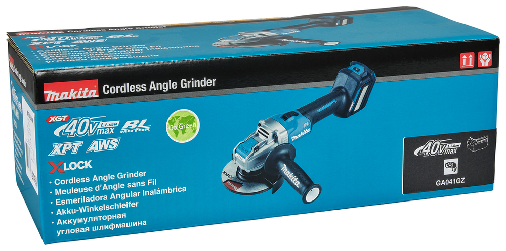 Угловая шлифмашина 125 мм, X-Lock Makita GA041GZ01