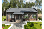 Кликфальц Pro Line Grand Line 0,5 Satin Matt с пленкой на замках RAL 7024 мокрый асфальт