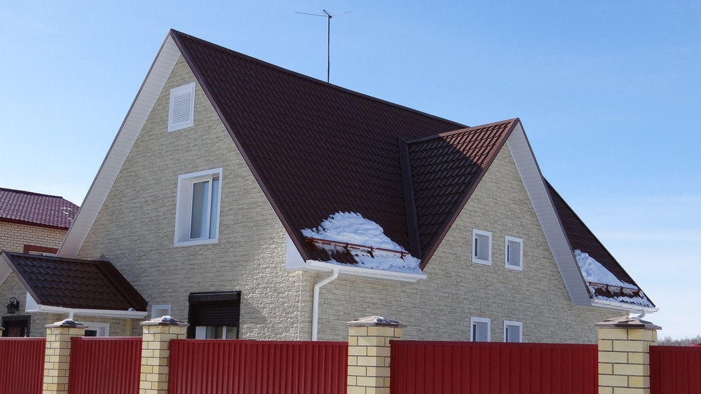 Труба водосточная 3 м Lux, пломбир