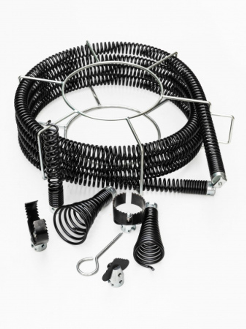 50300-30-Н5 CROCODILE Комплект насадок для спиралей 30мм.Прямая,конусная, вильч.скребок"Е",пика,ключ