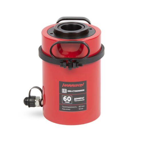 HRH-CY06060050 Домкрат гидравлический с полым штоком, однополостной 60 т, ход 50 мм