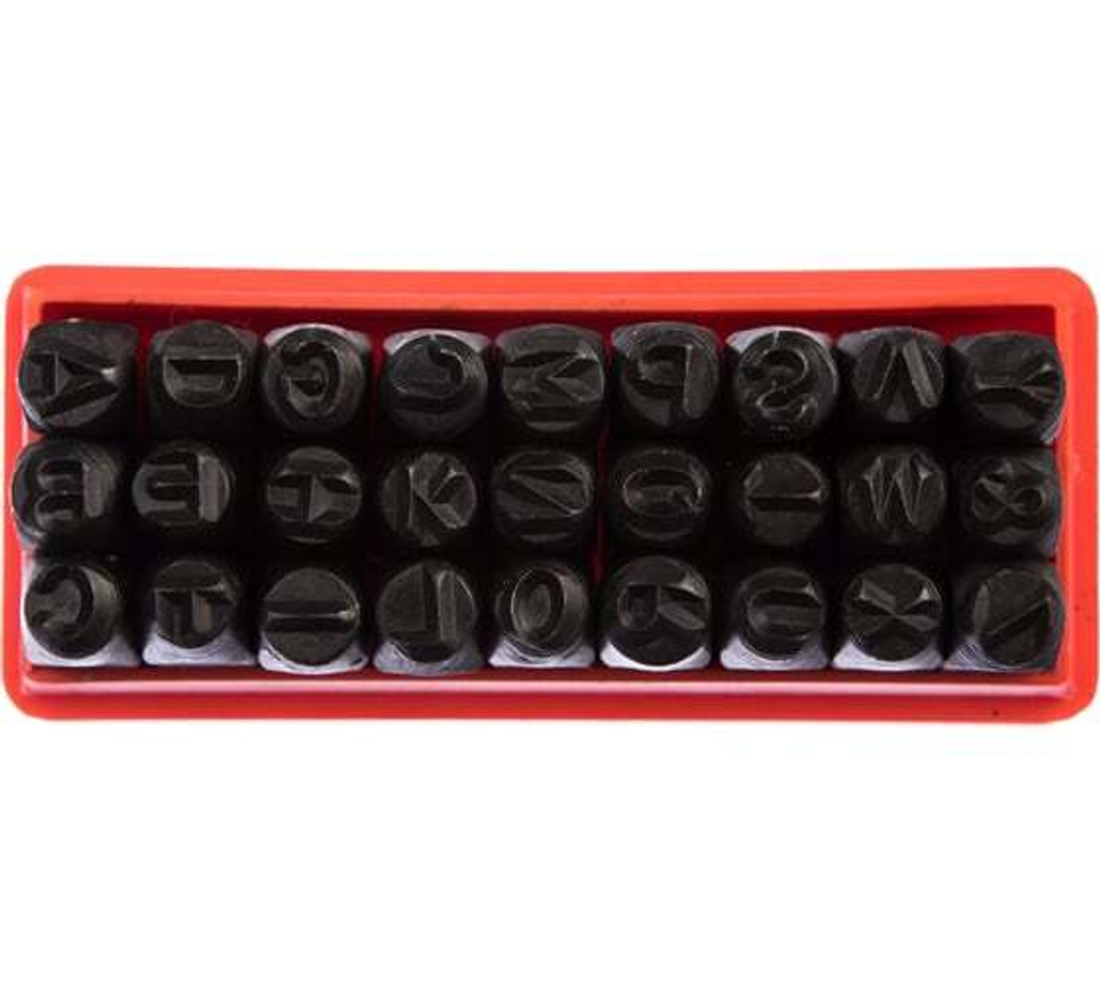 Буквенные клейма № 5 (латинский шрифт, сталь) GRIFF g111045