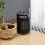 Тепловентилятор керамический DTFC-2000X, 2 кВт, wi-fi, пульт, динамик, вращение, 3 реж. Denzel