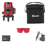 Лазерный уровень MFL RED, 30 м, красный луч, акк. Li 2400 mAh, сумка, резьба 5/8" MTX