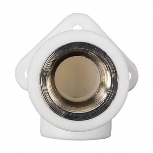 Угольник c креплением (водорозетка) PPRC MeerPlast ВР 25х¾"