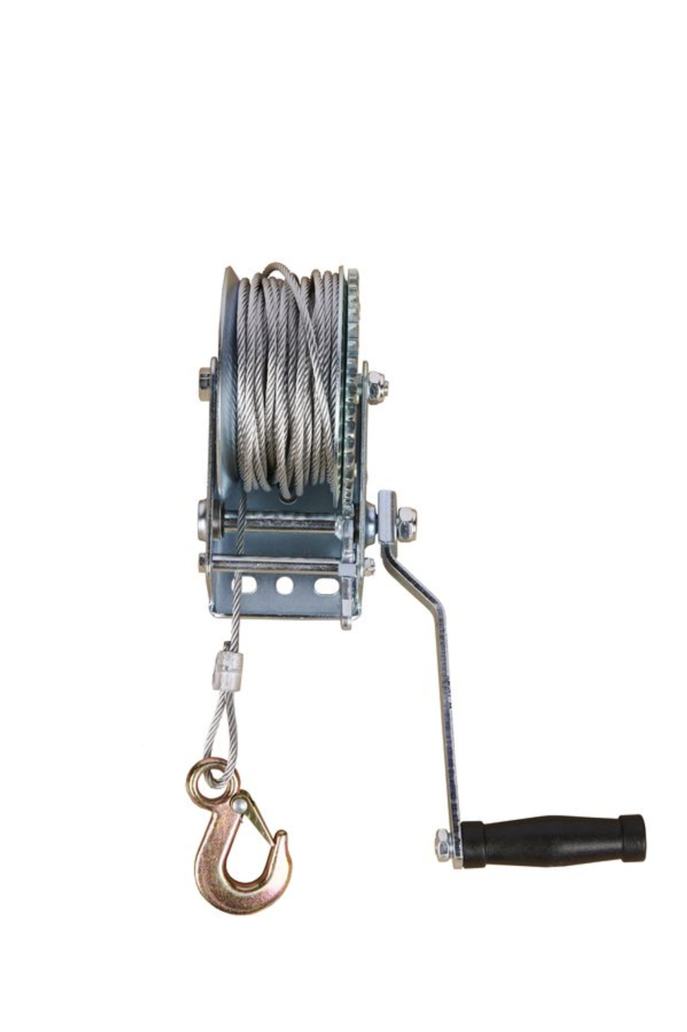 Лебедка ручная TOR ЛФ-1000 (FD) г/п 0,4 т длина троса 20 м