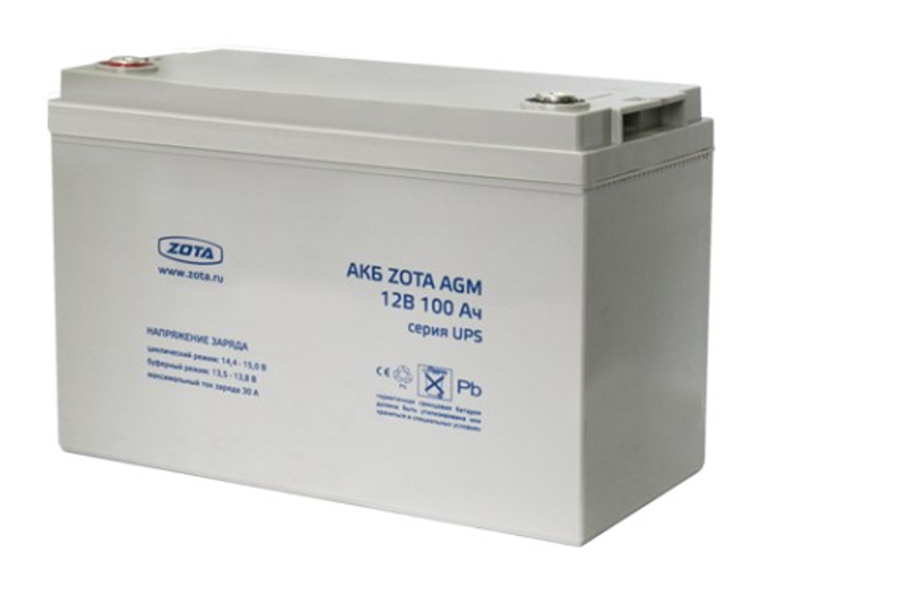 Аккумуляторная батарея ZOTA АGM 100-12