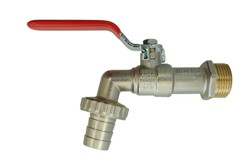 Ридан BVR-CR 065B8301RG — Кран шаровой ГОСТ спускной под шланг PN10 DN20; Т -20 ℃ ...+95 ℃; материал корпуса латунь