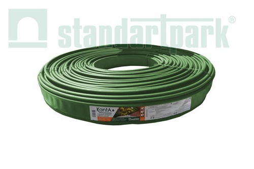 Садовый бордюр "Канта" оливковый, бухта 50 м, 100 м, 160 м (зеленый)