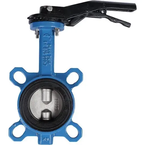 Затвор дисковый поворотный межфланцевый Ду65 Ру16 Tecofi VPI4449-02EP0065