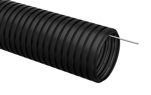Труба гофр.ПНД d 20 с зондом (50 м) черный CTG20-20-K02-050-1 IEK (ИЭК) IEK (ИЭК)