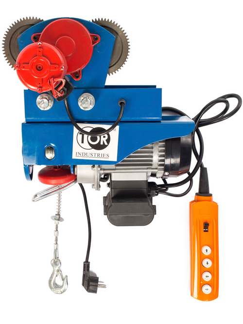 С ТЕЛЕЖКОЙ таль электрическая TOR PA 600/1200 кг 12/6 м (серия N)*