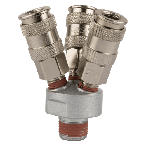 HRS-SMYT V-образный разветвитель с тремя БРС, 1/4'' - 1/4''