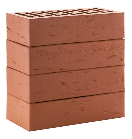 Кирпич керамический ЛСР одинарный Красный рустик