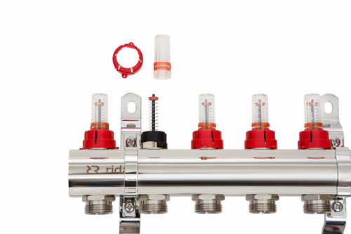 Ридан 088U0726R — Коллекторная группа FHF-6RF set: коллектор + кронштейн + торцевая секция