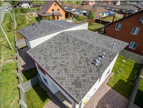 Гибкая черепица ТехноНиколь Shinglas Финская черепица Соната Серый, 3 м2/упак