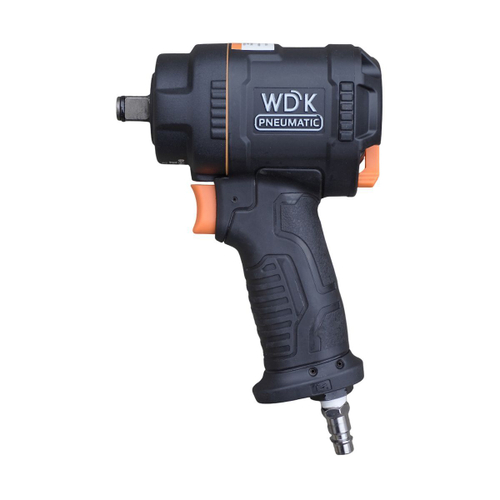 WDK-20425S Гайковерт пневматический ударный, композитный корпус, привод 1/2", 1200 Нм