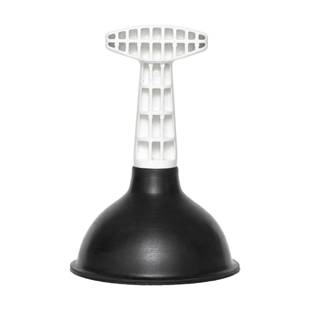 Вантуз для удаления засоров МИНИ с Т-образной рукояткой, резиновая чаша объем 0,25 л, для раковин