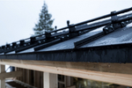 Кликфальц Pro Grand Line 0,5 Rooftop Бархат с пленкой на замках RAL 9005 черный