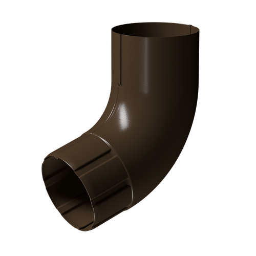 Колено для водосточной трубы 72˚ Stal Premium, каштан