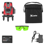 Лазерный уровень MFL GREEN, 30 м, зеленый луч, акк. Li 2400 mAh, сумка, резьба 5/8" MTX