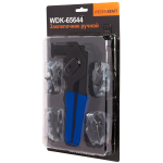 Заклепочник с комплектом заклепок WDK-65644