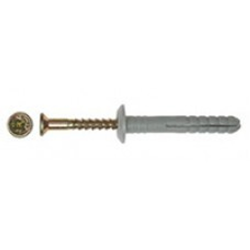 Дюбель гвоздь грибовидный борт шурупом под молоток SM-G 6х60