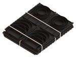 Пескоуловитель сборный PolyMax Basic DN200 h600 с высоким бортом