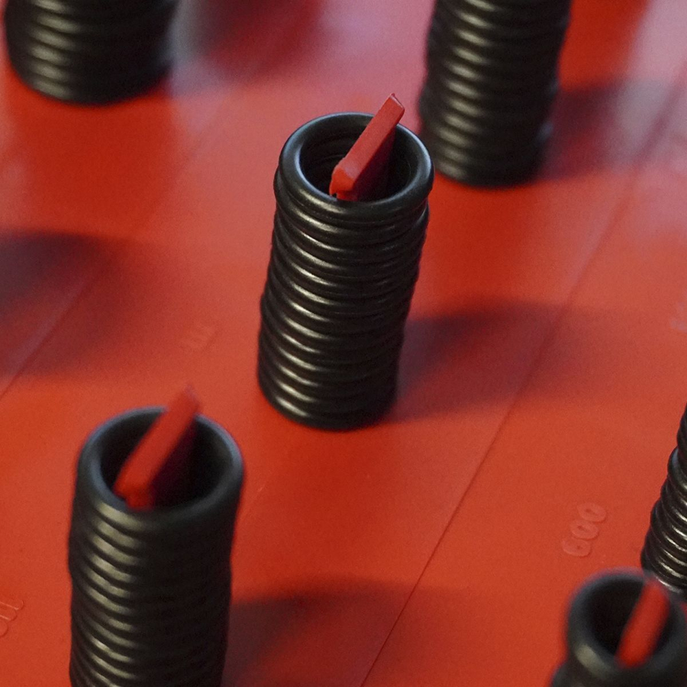 WDK-214046 Набор уплотнительных колец резиновых, черных, 382 шт