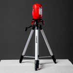 Лазерный уровень ML01T, дальность 10 м, точность ± 0,5 мм, / 1 м, длина волны 650 нм, проекция 1 вертикальная 1 горизонтальная плоскость, резьба под штатив 5/8", штатив в комплекте Matrix