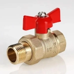 Кран шаровый с американкой ½"в x ½"н Valtec VT.127.GN.04