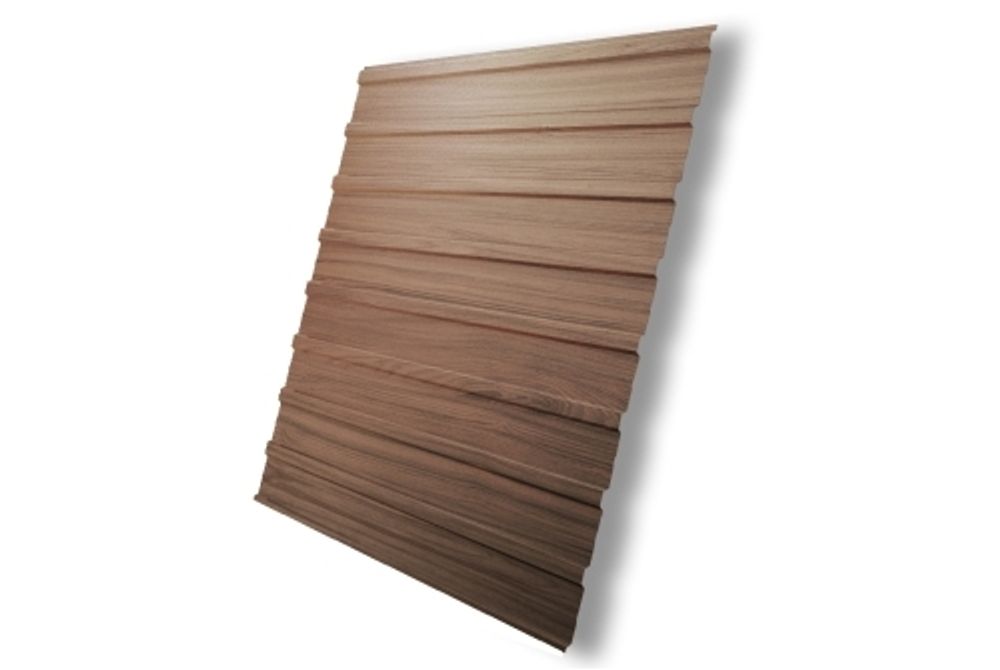 Профнастил C10A 0,45 Print Elite Honey Wood TwinColor