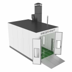 WDK-210H Окрасочно-сушильная камера