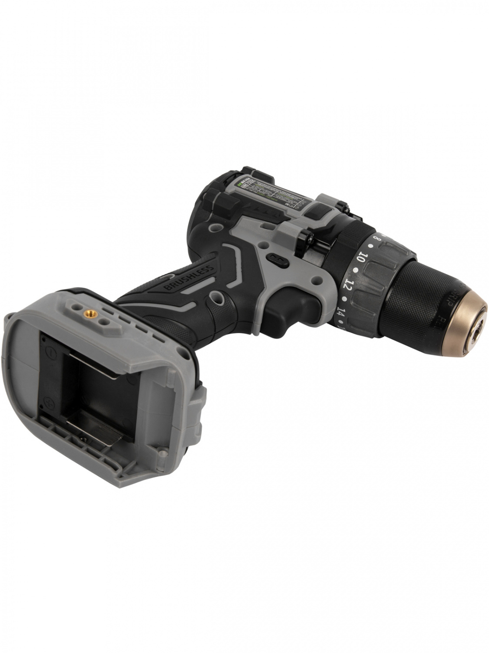 DBE-7332C Дрель-шуруповерт аккумуляторная DeBever бесщеточная, ударная, 85Nm, 20+3, 13мм, 20В