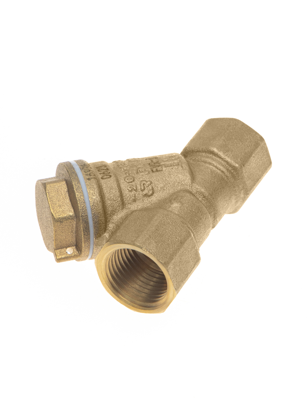 Ридан FVR-R 065B8336R — Фильтр сетчатый с пробкой DN20, PN25, Т от -20 °С...130 °С; материал корпуса латунь CW602N