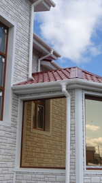 Переходник для водостока LUX/PREMIUM, пломбир