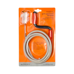 Спираль Крокочист 8х1,5 в виниловой оплетке с ершиком и рукояткой