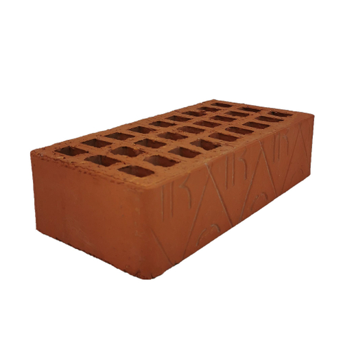 Кирпич рядовой РКЗ одинарный пустотелый