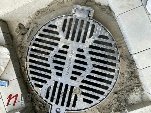 Дождеприемник круглый усиленный тип ДУ-1 32158/10-55M