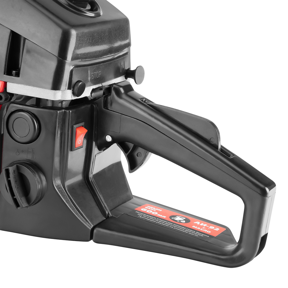 Пила цепная бензиновая MS-5218, шина 45 см, 52см³, 3 л.с., шаг 0,325, паз 1,5 мм, 72 зв MTX