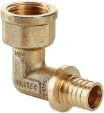 Уголок аксиальный переходной 20мм x ¾"в Valtec VTm.452.BG.002005